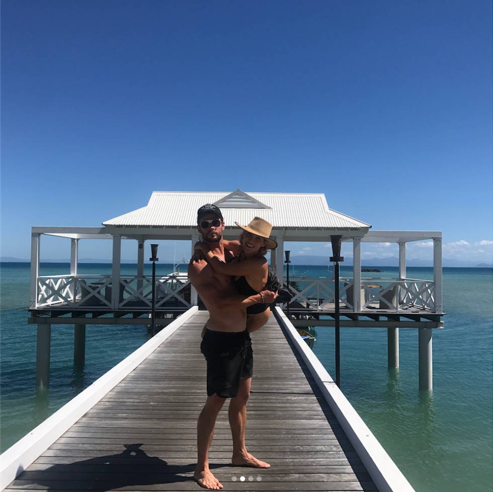 Chris Hemsworth: cómo ser un padre guay, en seis imágenes