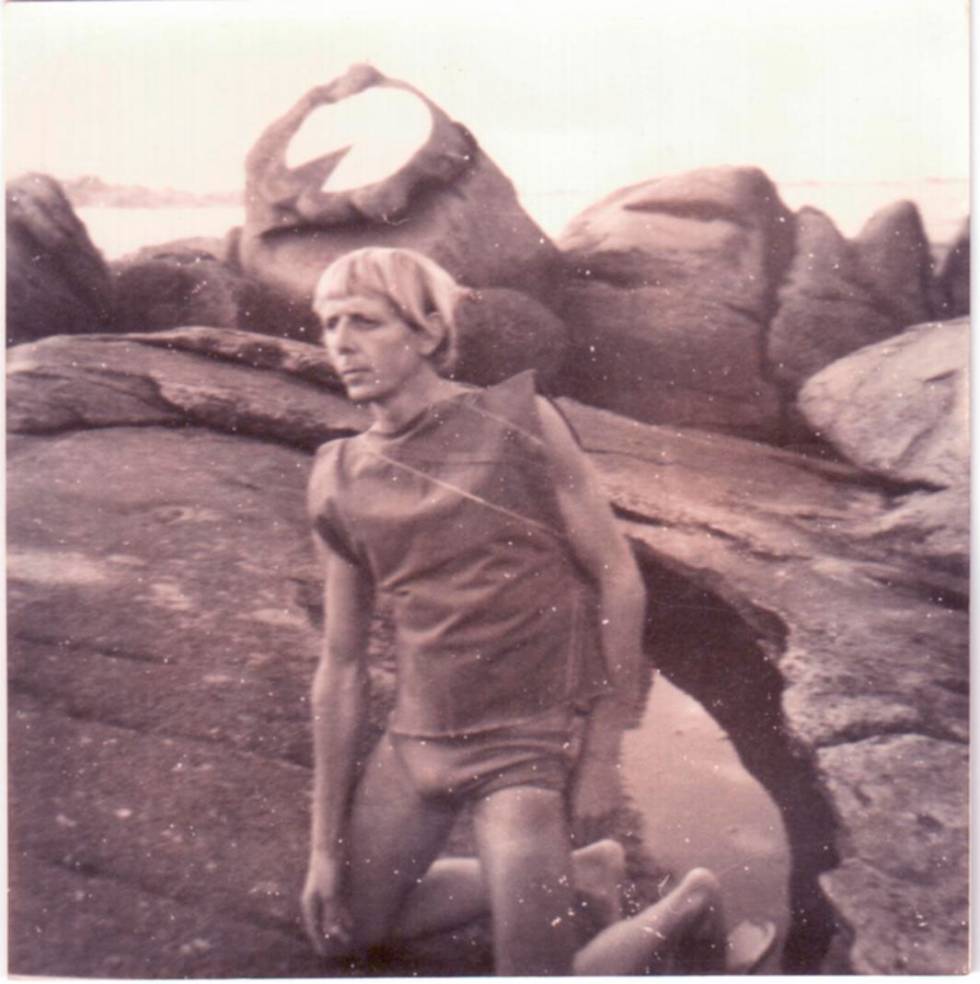 Manfred Gnädinger, el último anacoreta ecologista que se paseaba en taparrabos por Galicia