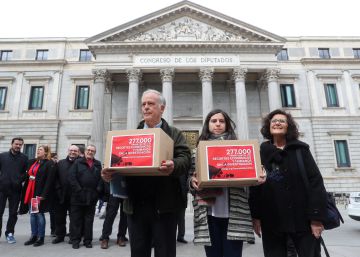 275.000 personas exigen más inversión en ciencia en el Congreso