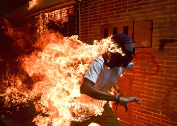 A imagem vencedora do World Press Photo 2018 retrata drama da Venezuela