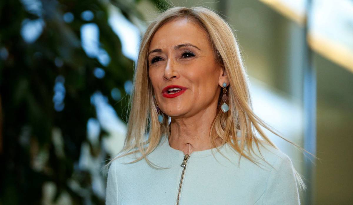 Cifuentes, tras el pleno de este jueves.