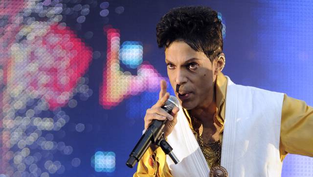 Prince durante una actuación en París en 2011.