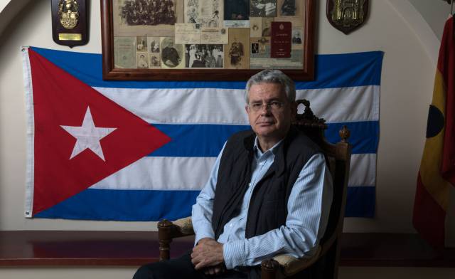 Ángel Luis Cervera, bisnieto del almirante Cervera.