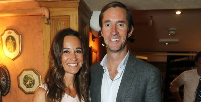 Pippa Middleton y su marido James Matthews en un evento en Covent Garden en junio de 2017.