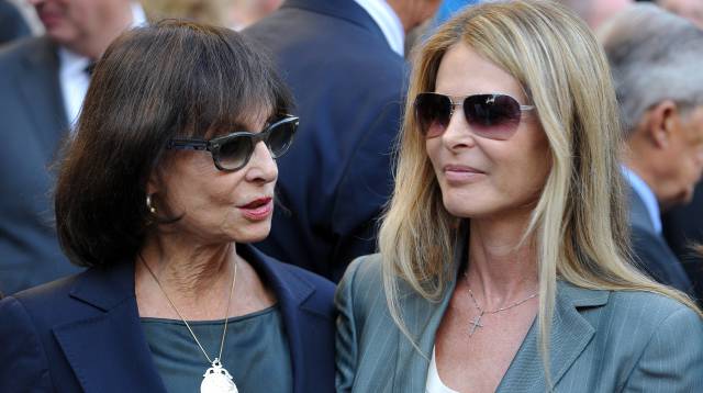Isabel de Yugoslavia junto a su hija Catherine, en 2012.