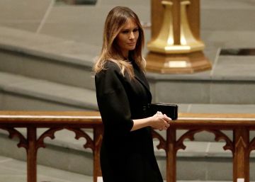 ¿De qué se ríe Melania?