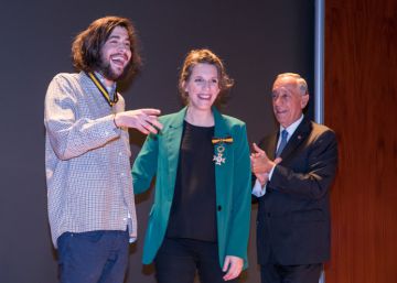 Los hermanos Sobral, condecorados por el presidente de Portugal