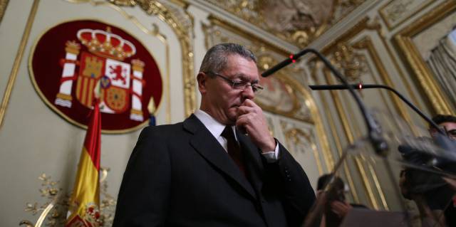Gallardón, en 2014.