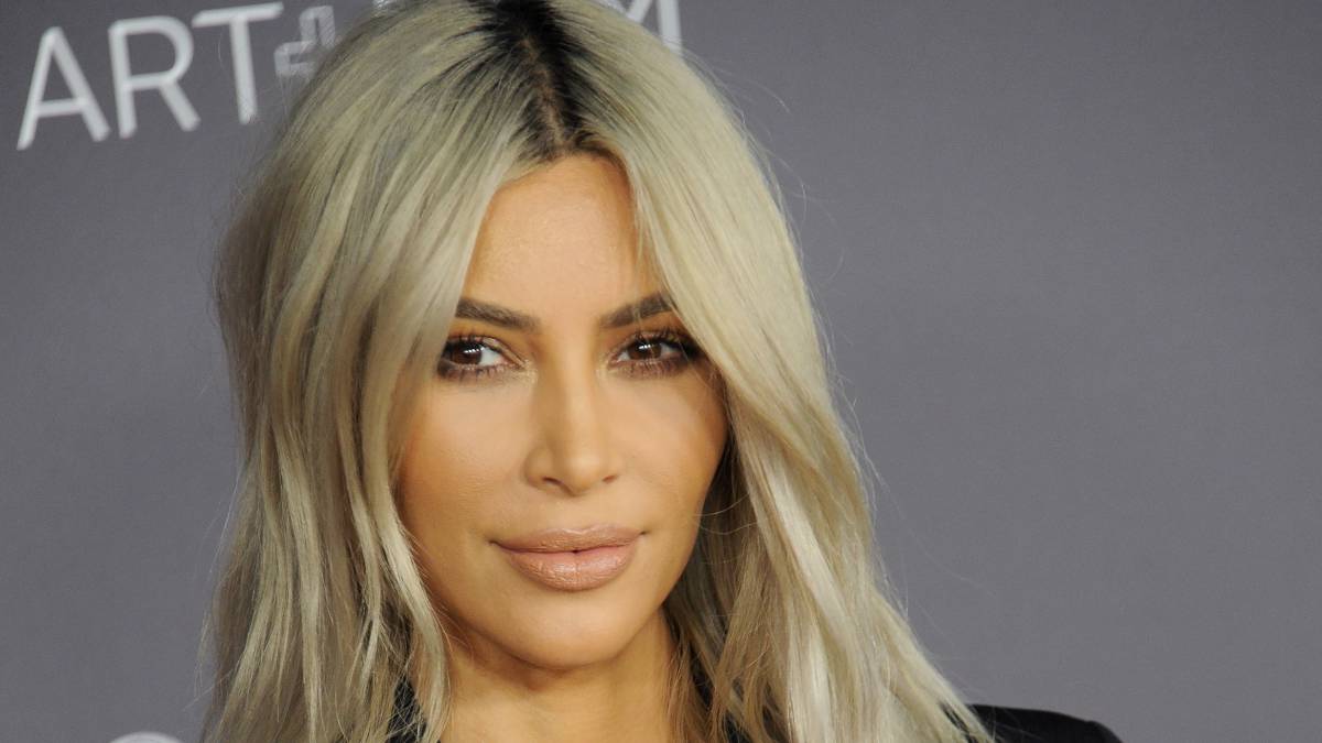 Kim Kardashian en un evento en Los Ángeles.
