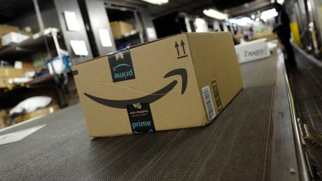 Un paquete de Amazon Prime.