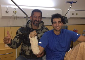 El doctor Cavadas reimplanta la mano a un marine accidentado en un submarino