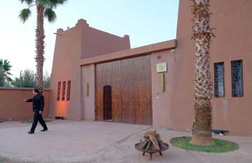 Fachada de la casa de Myriam L'Aouffir, pareja de DSK. rn