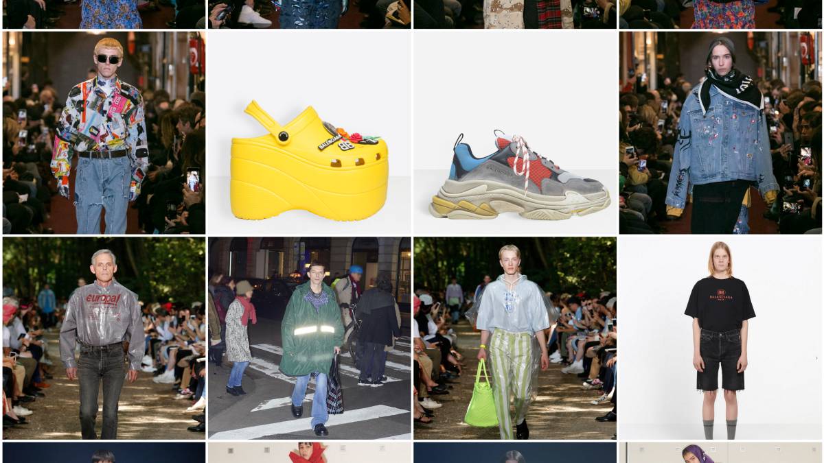 Un 'bonito' popurrí con las colecciones de Vetements y Balenciaga.