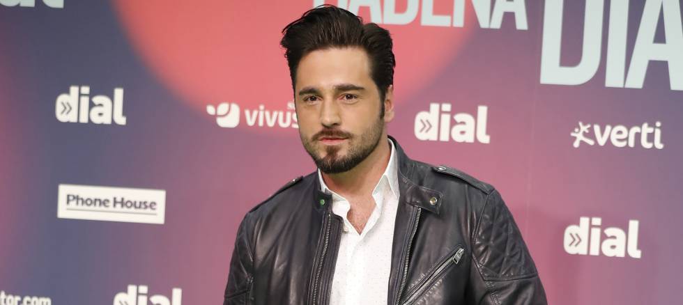 David Bustamante en los premios Cadena Dial de 2018.