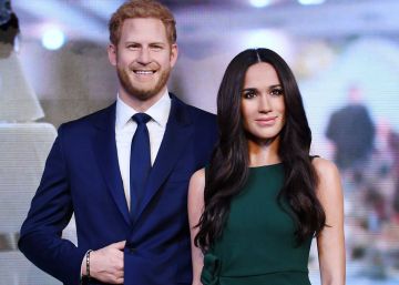 No es Meghan Markle, es su figura de cera