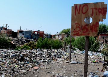 La vida sobre la basura a las afueras de Buenos Aires