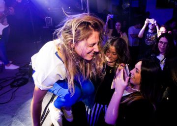 Rocío Saiz fotografiada por Joaquín Rodríguez (el bajista de Los Nikis).
