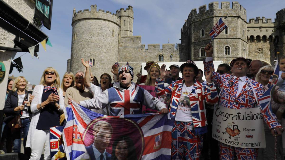 Windsor se echa a la calle por la boda real