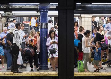 Un espía en el metro de Nueva York
