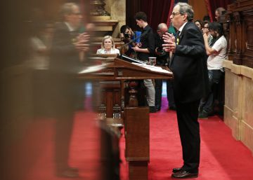 Torra examina a la izquierda débil
