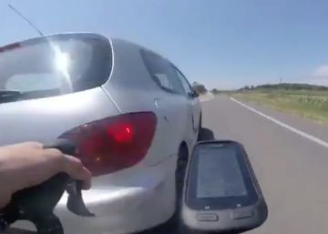 Prisión y retirada de carnet para un conductor que casi atropella a un ciclista