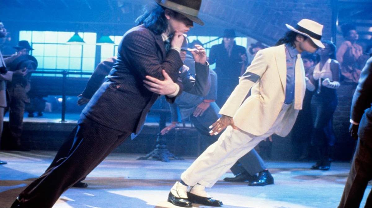 Jackson, en la película 'Moonwalker'.