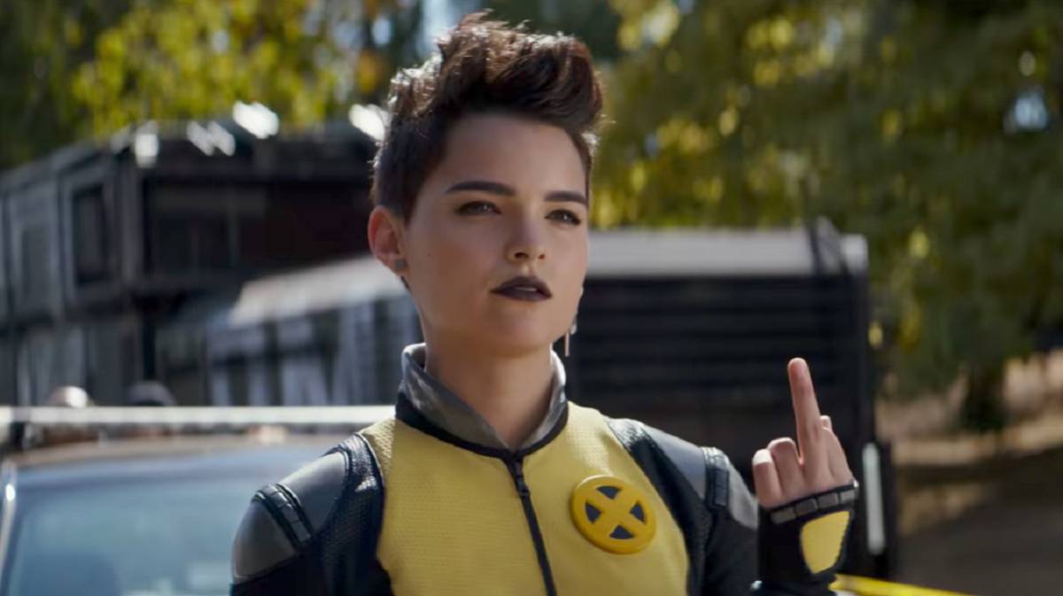 Negasonic en una escena de 'Deadpool 2'.