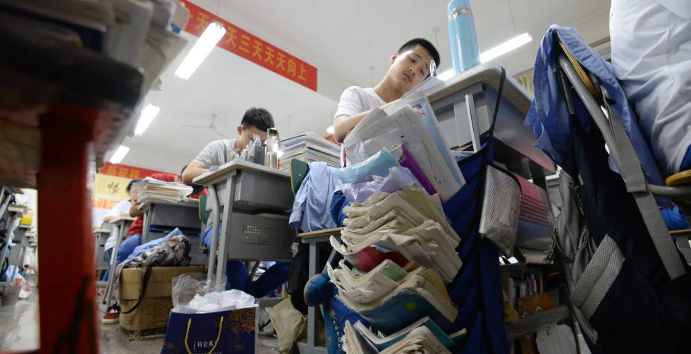 Últimas semanas de estudio para el 'Gaokao'