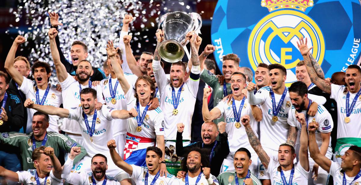 Sergio Ramos levanta la 13ª. Champions League.