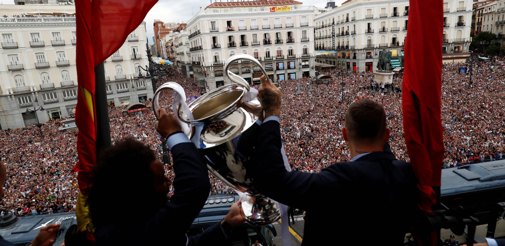 celebracion real madrid campeon champions 2018
