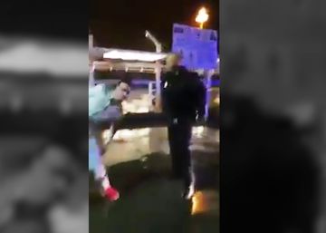 “¡Que te voy a reventar!”. La actuación de un policía en Gijón se hace viral en redes