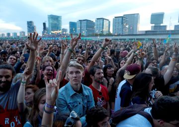 Per què van repartir caretes de Carles Puigdemont al Primavera Sound?