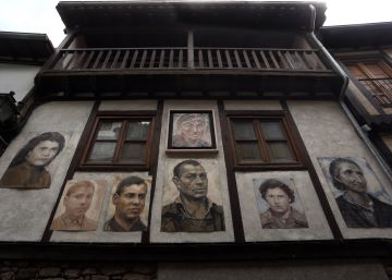 Mogarraz, ‘el pueblo de las caras’