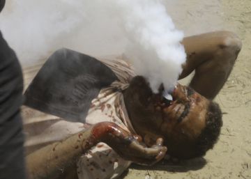 Israel abre fuego contra las protestas palestinas en la Franja de Gaza