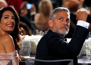 El emotivo discurso de Amal Clooney que hace llorar a George Clooney