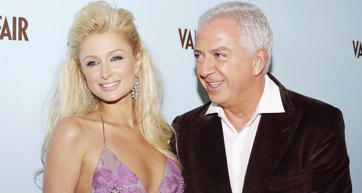 Paul Marciano con Paris Hilton.