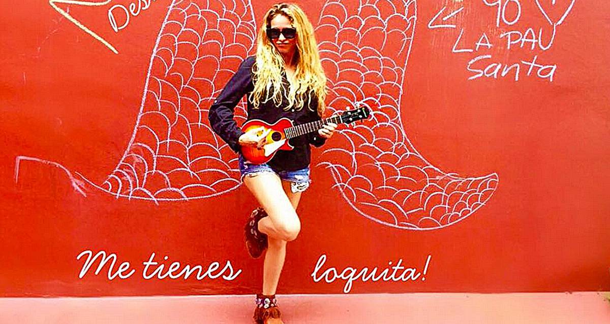 La cantante Paulina Rubio en una foto que subió en la red social Instagram el pasado 2 de junio.