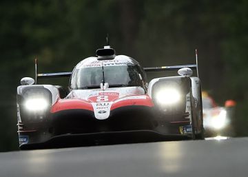 Fernando Alonso en las 24 Horas de Le Mans, en imágenes