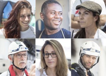 Los humanitarios del 'Aquarius', en imágenes