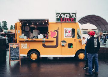 ¿Comida a domicilio dentro de un festival?