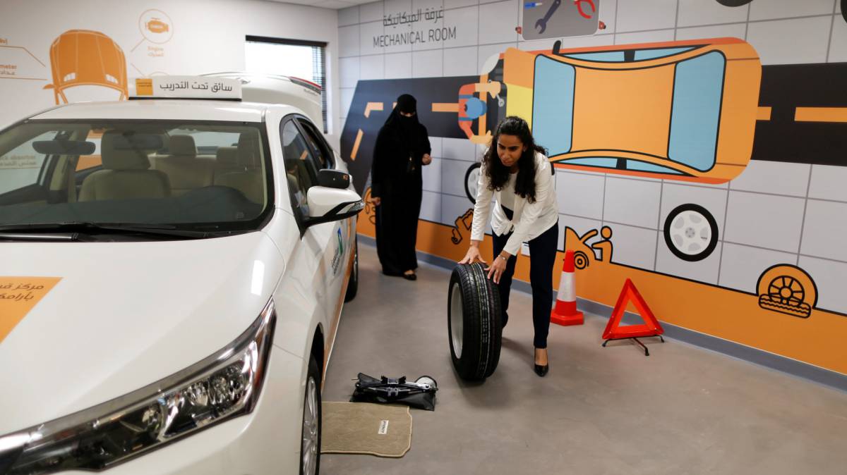 Mujeres al volante en Arabia Saudí