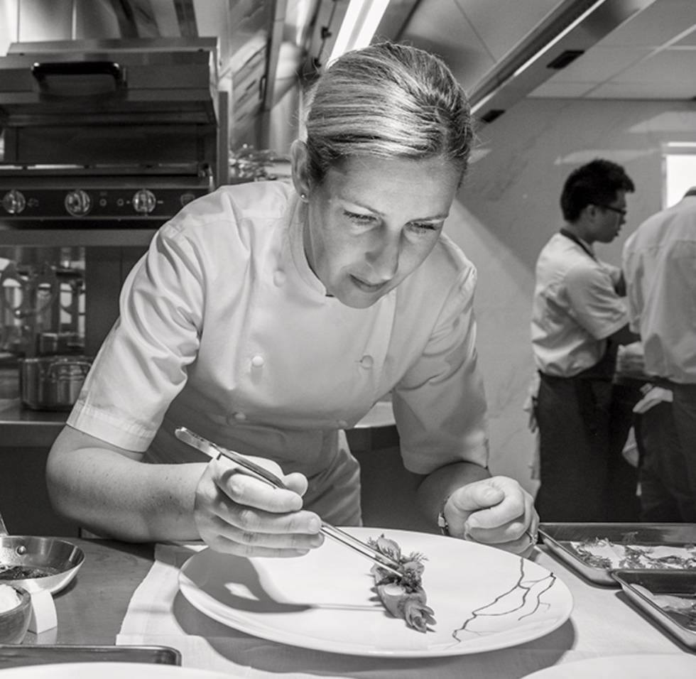 La xef britànica Clare Smyth, del restaurant Core.