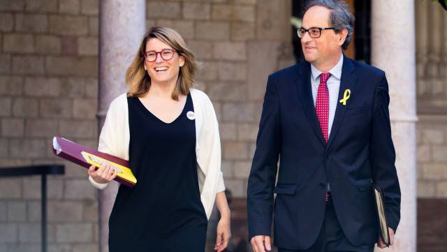 Toma de posesion del Govern de Quim Torra