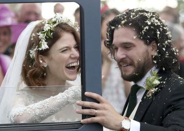 Kit Harington y Rose Leslie, de ‘Juego de Tronos’, se casan en Escocia