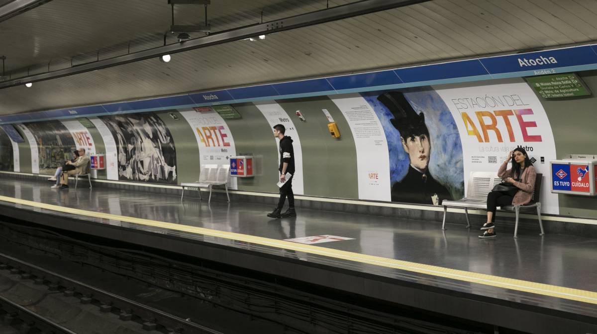Imagen de la estación de Atocha, el pasado mayo.