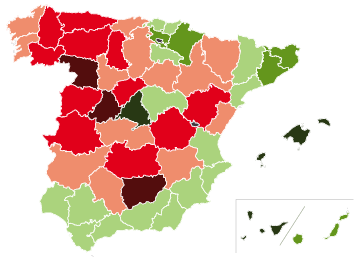 ¿Cuáles son las provincias que ganan población y cuáles las que la pierden?