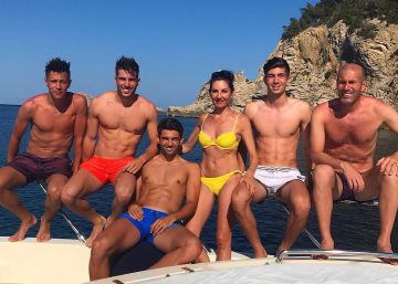 Zidane, de vacaciones en Ibiza lejos del Mundial