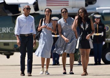 La familia Obama al completo visitará España la próxima semana