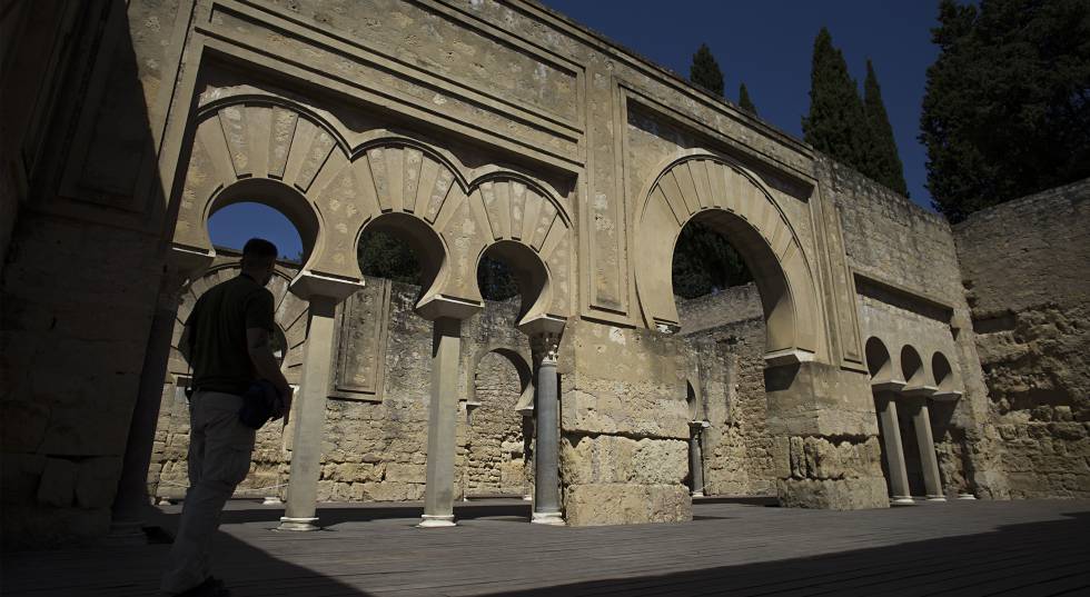 Edificio califal superior de Medina Azahara.