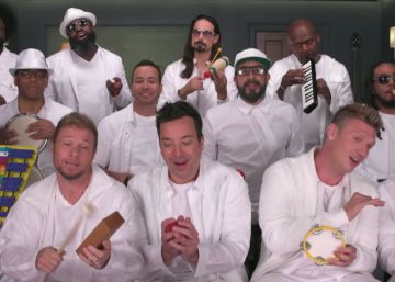 Los Backstreet Boys han cantado ‘I want it that way’ con instrumentos escolares e Internet ha enloquecido